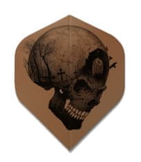 Designa Letky Headstone Skull F1865