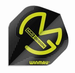 Winmau Letky Mega Standard - Michael van Gerwen - Black W6900.231