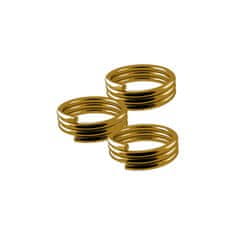 Shaft Ring Grips - pružinky 3 ks - gold