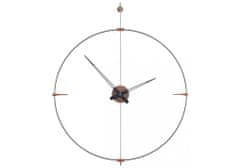 Nomon Designové nástěnné hodiny Nomon Bilbao Graphite Small 92cm