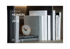 Nomon Designové stolní hodiny Nomon Atomo Graphite 10cm