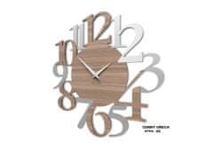 CalleaDesign Designové hodiny 10-020n CalleaDesign Russel 45cm (více dekorů dýhy) Dýha tmavý dub - 83