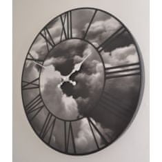 NEXTIME Designové nástěnné hodiny 3037 Nextime Clouds 39cm