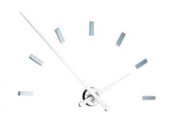 Nomon Designové nástěnné hodiny Nomon TACON 12L white 100cm