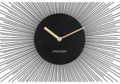 Karlsson Designové nástěnné hodiny 5817BK Karlsson 45cm