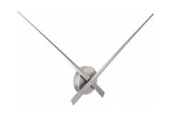 NEXTIME Designové nástěnné hodiny 2269zi Nextime Hands Silver 85cm