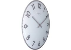 NEXTIME Designové nástěnné hodiny 8190wi Nextime Reflect 43cm