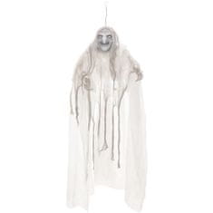 Europalms Halloween čarodějnice bílá, 170cm