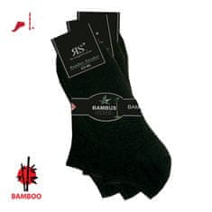 RS dámské i pánské bambusové antibakteriální nízké sneaker ponožky 43024 3-pack, 43-46
