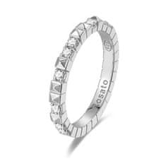 Rosato Originální stříbrný prsten se zirkony Cubica RZA011 (Obvod 58 mm)