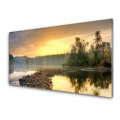 tulup.cz akrylový obraz Jezero Kameny Krajina 120x60 cm 2 Přívěsky