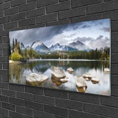 tulup.cz akrylový obraz Jezero Hory Les Krajina 120x60 cm 4 Přívěsky