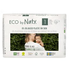 ECO by Naty Plenky Naty Newborn 2 - 5 kg (25 ks)