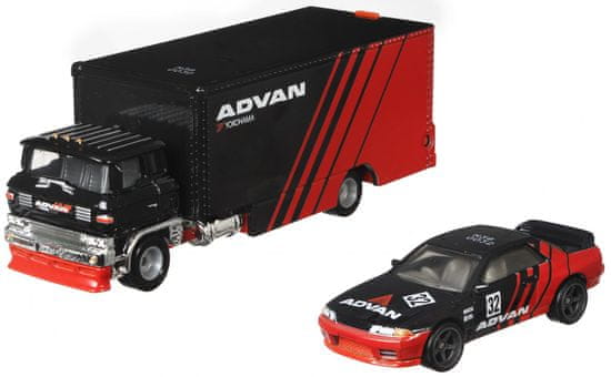 Hot Wheels Tahač a závodní angličák Team Transport 27 - Nissan