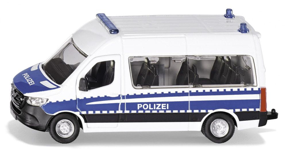 SIKU Super Mercedes-Benz Sprinter německá policie