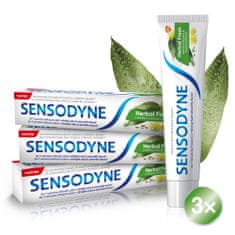 Sensodyne Herbal Fresh fogkrém, 3x 75ml