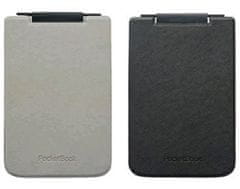 PocketBook 624/626 FLIPPER F02 šedé, černé - pouzdro oboustranné originál