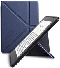 Amazon Origami OR46 - Amazon Kindle 6, Paperwhite 1, 2, 3 tmavě modré - magnet, stojánek