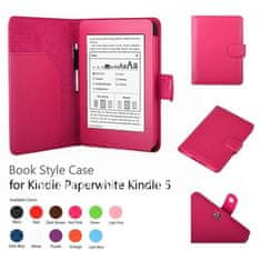 Amazon Kindle Paperwhite Protector 0485 - tmavě růžová