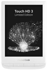 PocketBook PocketBook 632 Touch HD 3 - LIMITOVANÁ EDICE S POUZDREM, Pearl White, 16GB, WiFi, BT, audio, vodotěsný + BONUSY