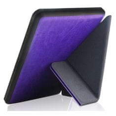 Amazon Origami OR41 - Amazon Kindle 6, Paperwhite 1, 2, 3 fialové - magnet, stojánek