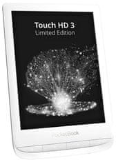 PocketBook PocketBook 632 Touch HD 3 - LIMITOVANÁ EDICE S POUZDREM, Pearl White, 16GB, WiFi, BT, audio, vodotěsný + BONUSY