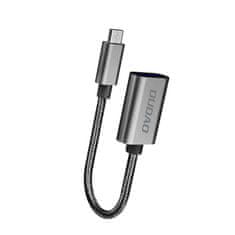 DUDAO L15M OTG adaptér USB / Micro USB 2.0, šedý