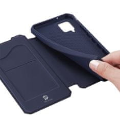 Dux Ducis Skin X knížkové kožené pouzdro na Samsung Galaxy A42 5G, modré