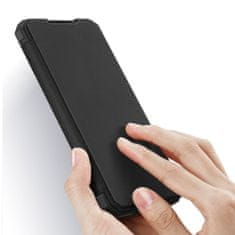 Dux Ducis Skin X knížkové kožené pouzdro na Samsung Galaxy A71 5G, černé