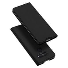 Dux Ducis Skin Pro knížkové kožené pouzdro na LG K50S, černé
