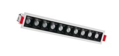 Century CENTURY MINIMAL Recessed linear LED 20W 4000K 1600lm CRI95 45d MOUNTING CLIP