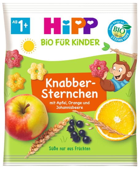 HiPP BIO Dětské ovocné obilné křupky 7x30g