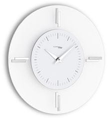 IncantesimoDesign Designové nástěnné hodiny I060MB white IncantesimoDesign 35cm