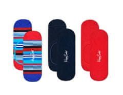 Happy Socks Nízké ponožky Happy Socks, vzor Multi Stripe - 3 páry - M-L (41-46)