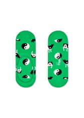 Happy Socks Zelené nízké ponožky Happy Socks s krávou, vzor Yin Yang Cow - M-L (41-46)