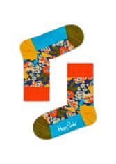 Happy Socks Dětské červeno-modré ponožky Happy Socks X Wiz Khalifa - 0-12M