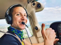 Allegria pilotem ultralightu na zkoušku 20 minut Znojmo - Miroslav