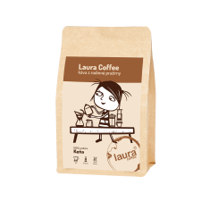 Laura Coffee Zrnková káva Keňa AA TOP 250g