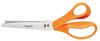 Nůžky entlovací, 23 cm, "Classic", oranžové