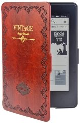Durable Lock Mosso M002 Amazon Kindle Paperwhite pouzdro Vintage - hnědé, EKO kůže