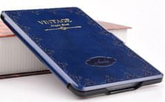 Durable Lock Mosso M003 Amazon Kindle Paperwhite pouzdro Vintage - modré, EKO kůže