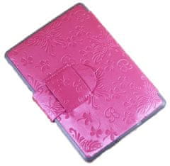Durable Lock Amazon Kindle Paperwhite Butterfly B02 - tmavě růžová