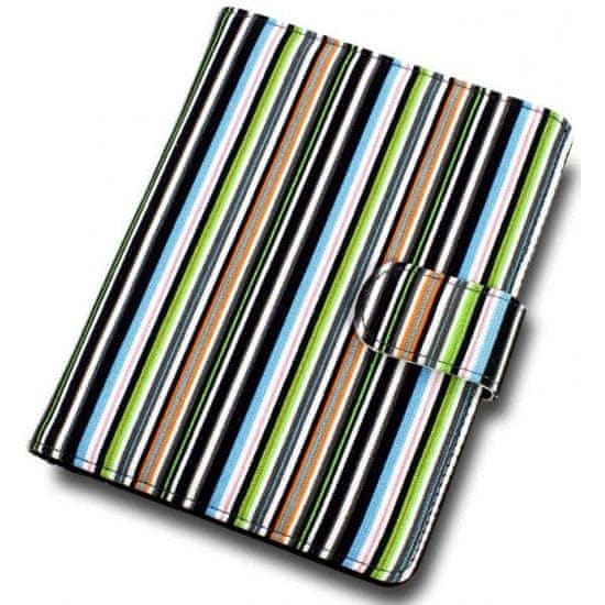 Lente Designs LD03 pouzdro pro Amazon Kindle Voyage - motiv Midnight Stripes