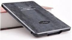Durable Lock Mosso M004 Amazon Kindle Paperwhite pouzdro Vintage - šedé, EKO kůže