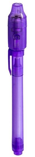 EleTech UV pero s neviditelným inkoustem a UV světlem