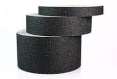 PROTISKLUZU Protiskluzová páska odolná chemikáliím 50 mm x 18,3 m - hrubozrnná, černá