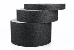 PROTISKLUZU Protiskluzová páska odolná chemikáliím 19 mm x 18,3 m - hrubozrnná, černá