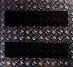 PROTISKLUZU Obdélníkové pásky na nerovný povrch 150 mm x 610 mm - černé
