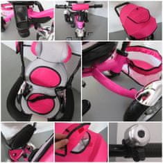 R-Sport Multifunkční tříkolka 3v1 T3 Pink