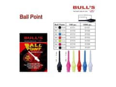 Bull's Hroty s velkým závitem - 1/4 Ball point - 100 ks